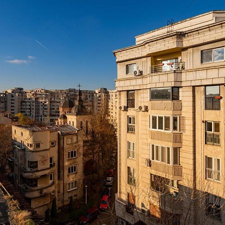 Golden View - Breathtaking Location In Bucharest Lägenhet Exteriör bild
